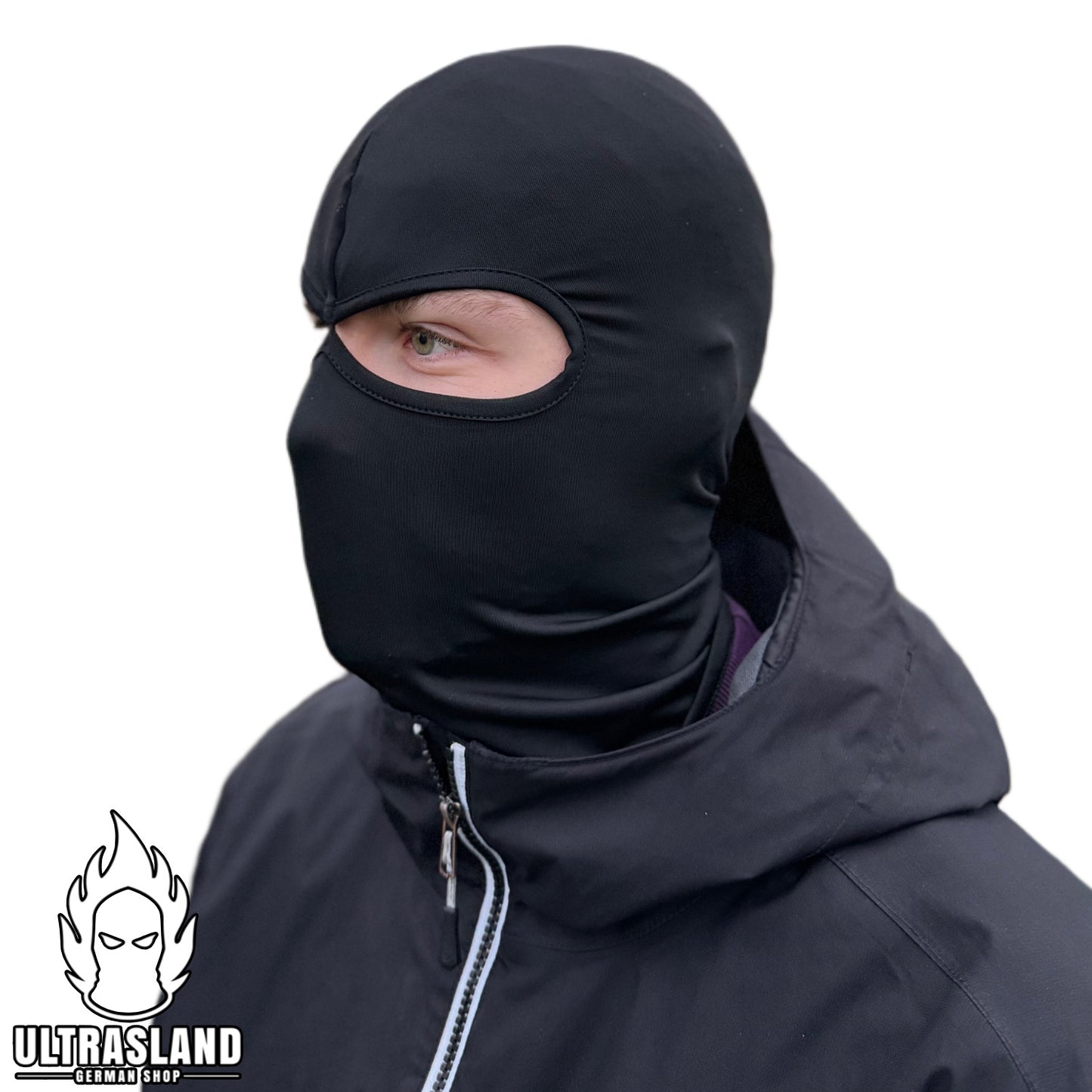 Schwarze Sturmhaube - Polyester