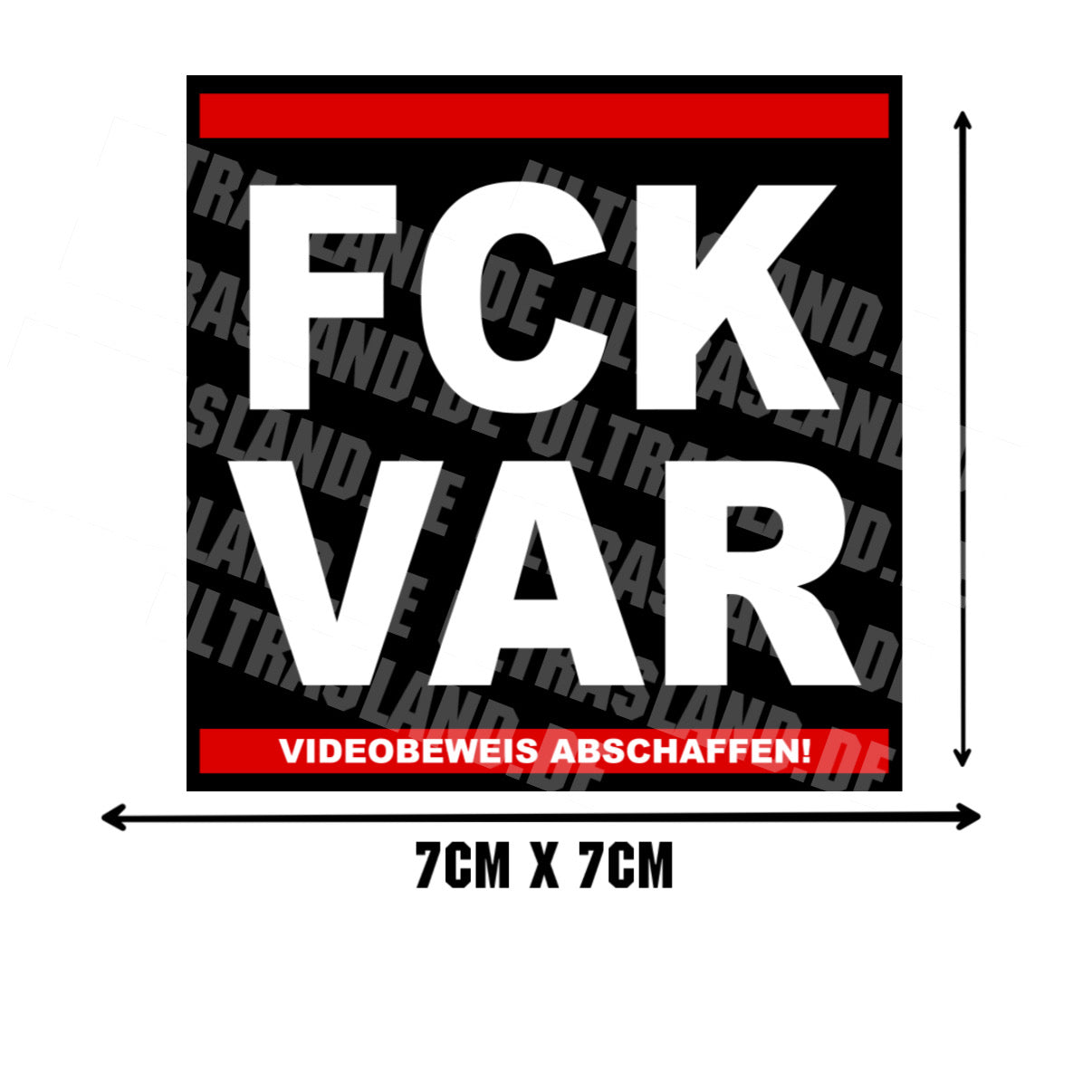 FCK VAR – Videobeweis abschaffen! - Aufkleber