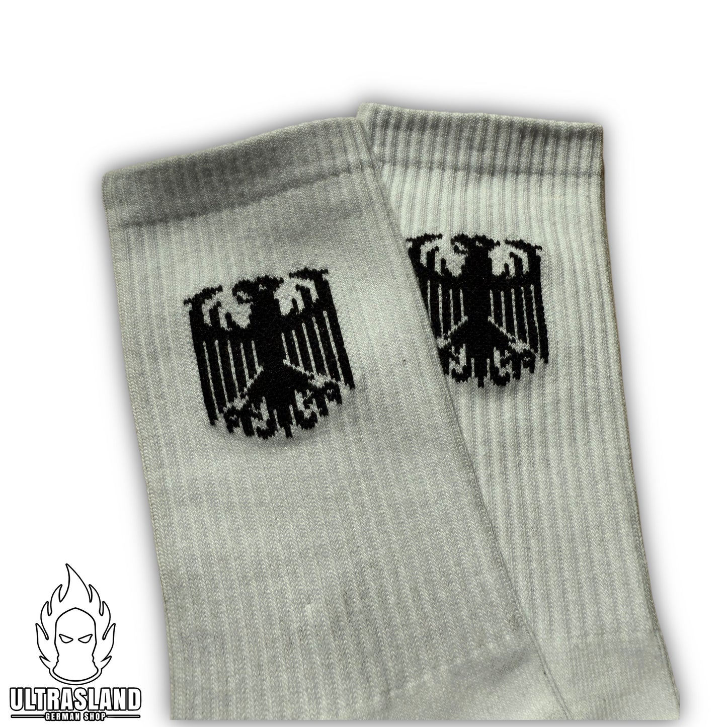 Deutschland Socken Weiß mit Adler