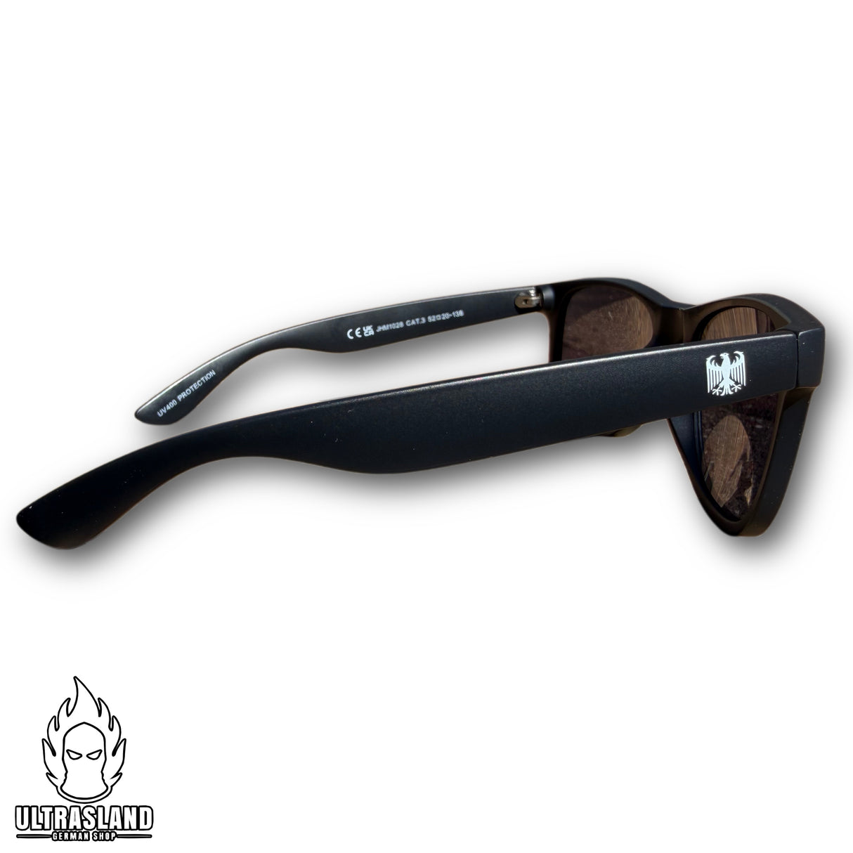 Deutschland Sonnenbrille Schwarz - UV400