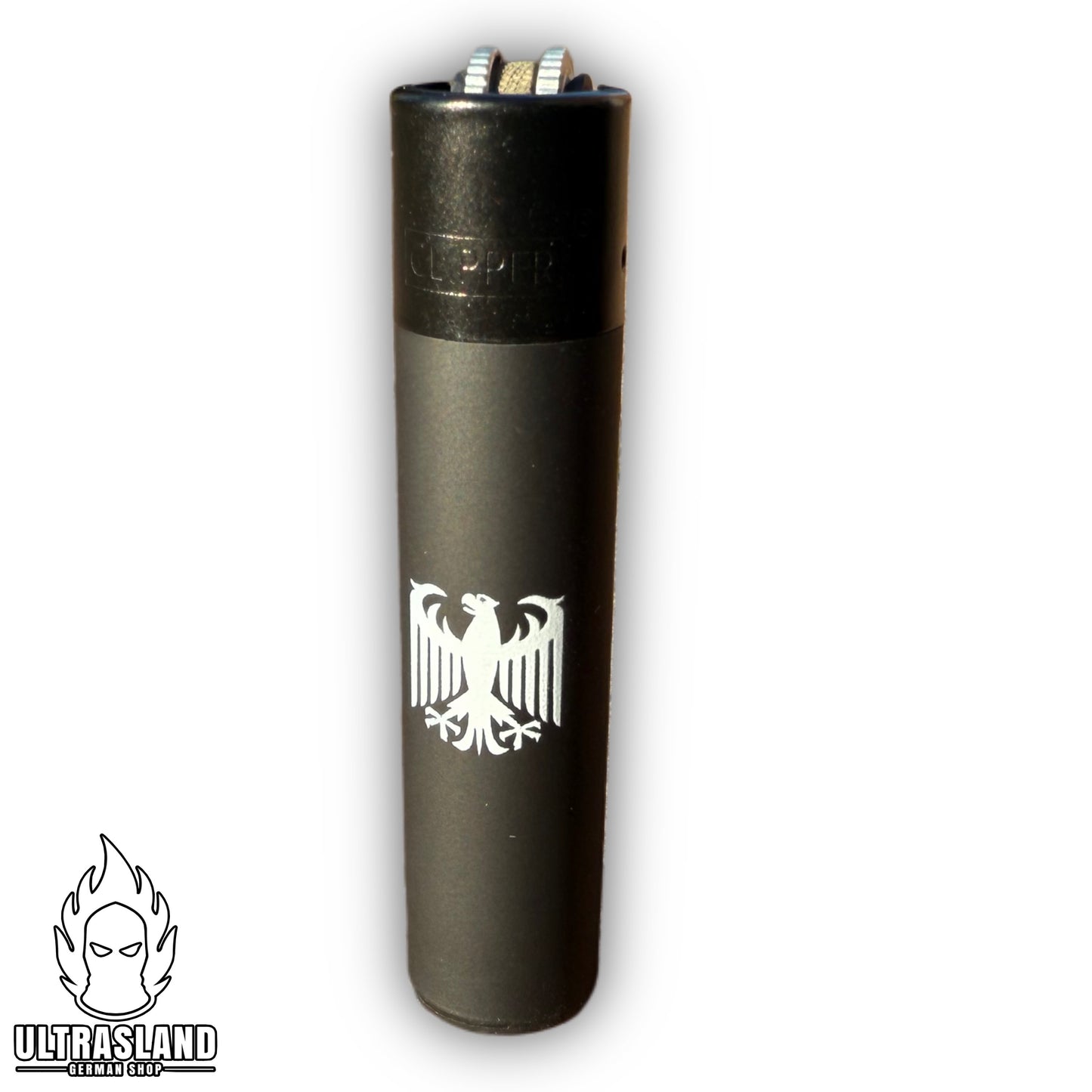 Feuerzeug Deutschland Adler Motiv Weiss - LIMITED EDITION