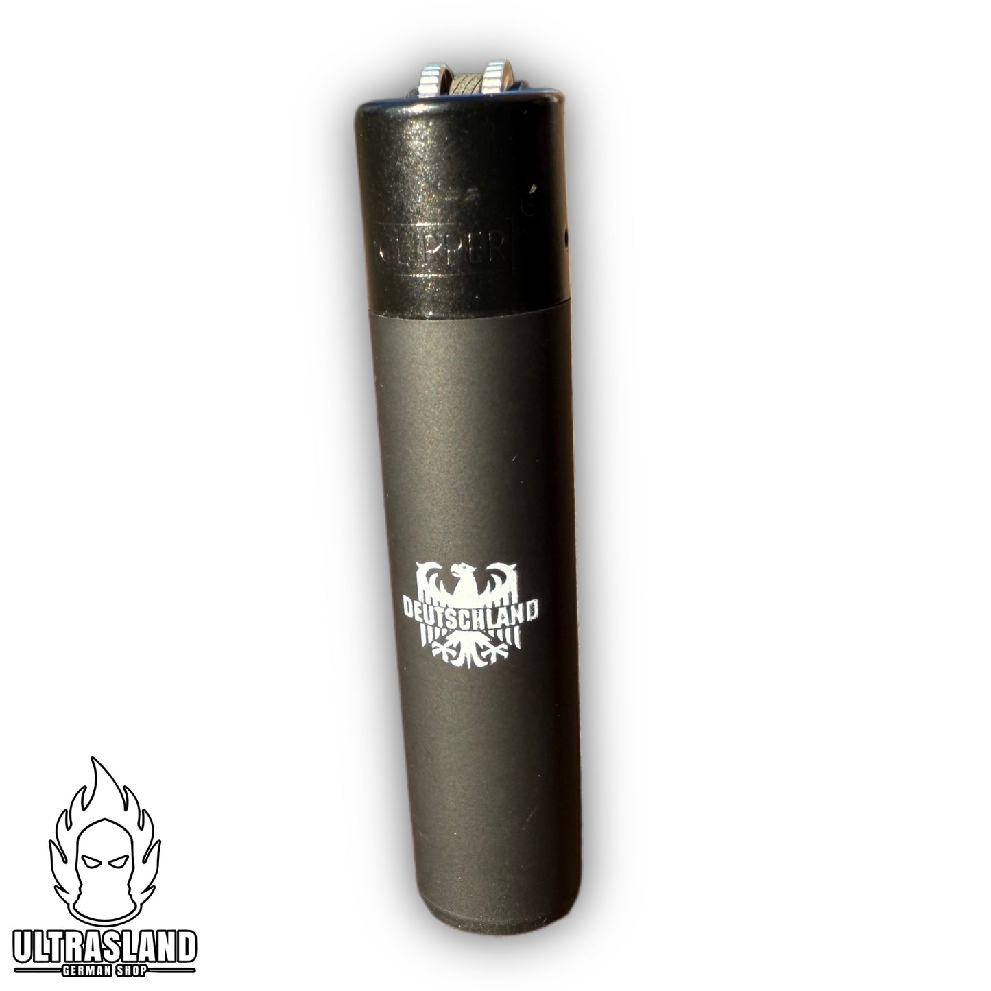 Feuerzeug Deutschland Adler Motiv Weiss mit "Deutschland" Schriftzug - LIMITED EDITION