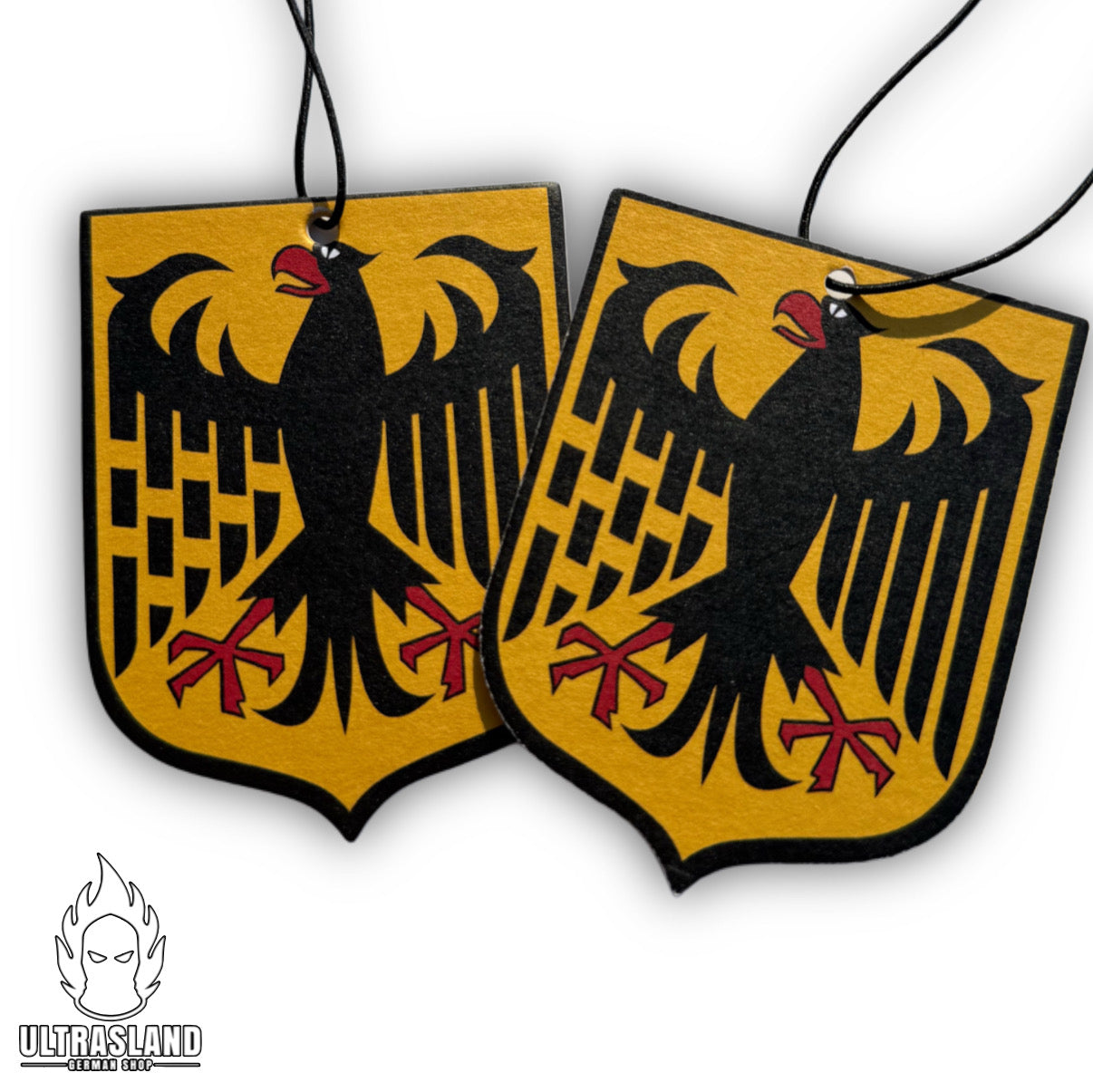 Deutschland Duftbaum Auto Black Ice Duft - Adler Motiv