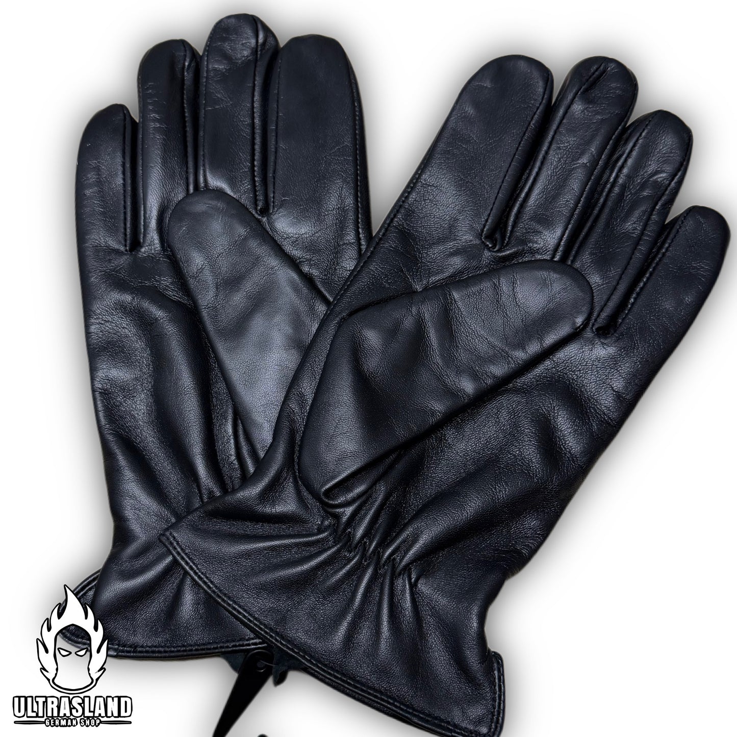 Deutschland Echtleder-Handschuhe aus Schafsleder mit Adlerstickerei