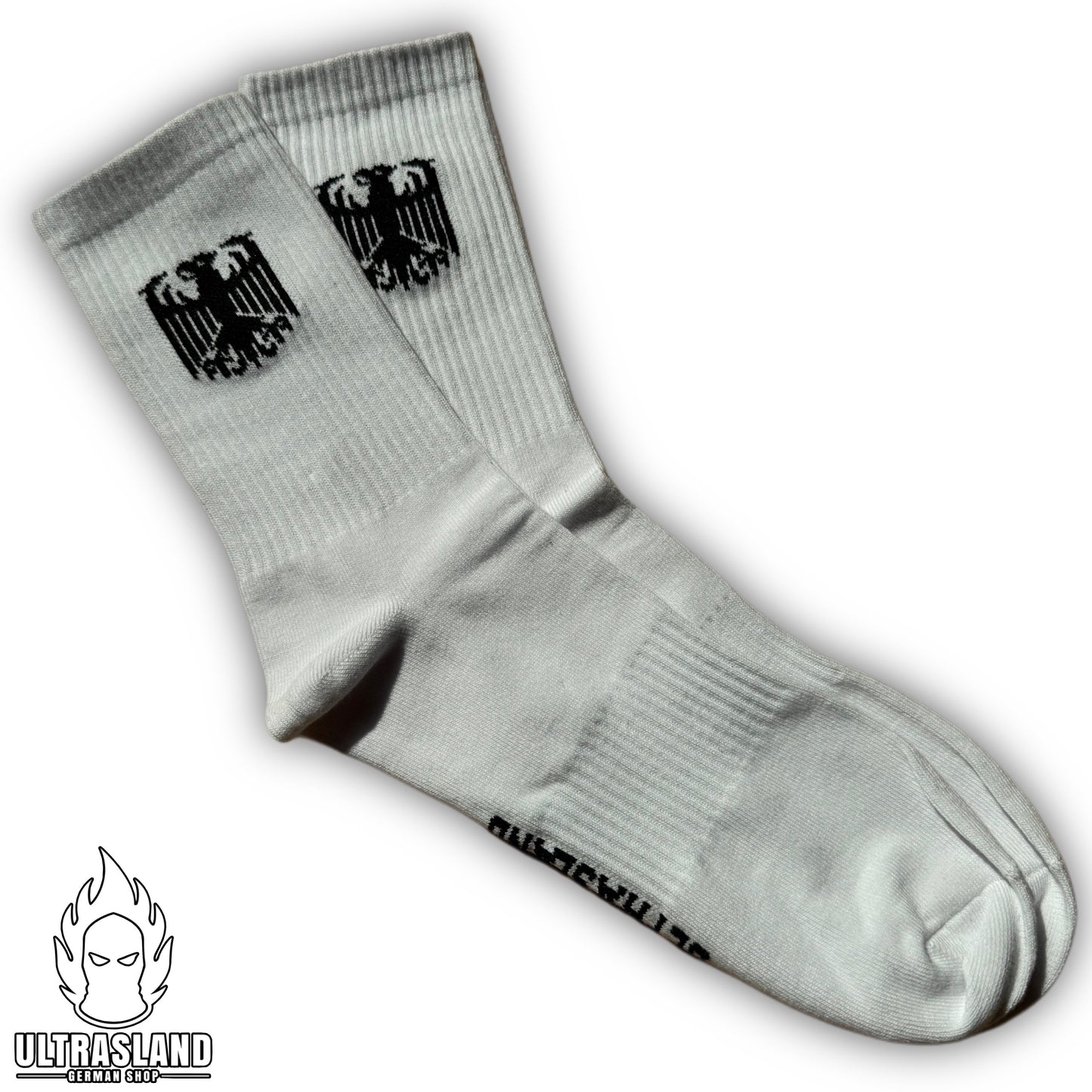 Deutschland Socken Weiß mit Adler