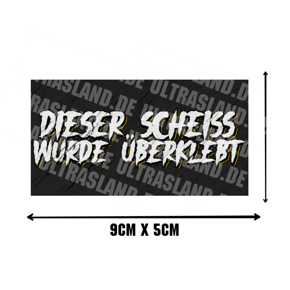 Dieser Scheiss wurde überklebt – Aufkleber