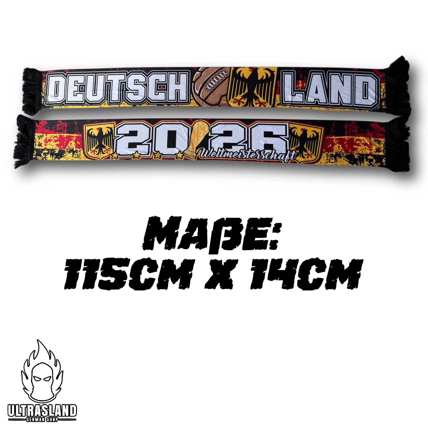 WM Deutschland Schal LIMITED EDITION - Seidenschal