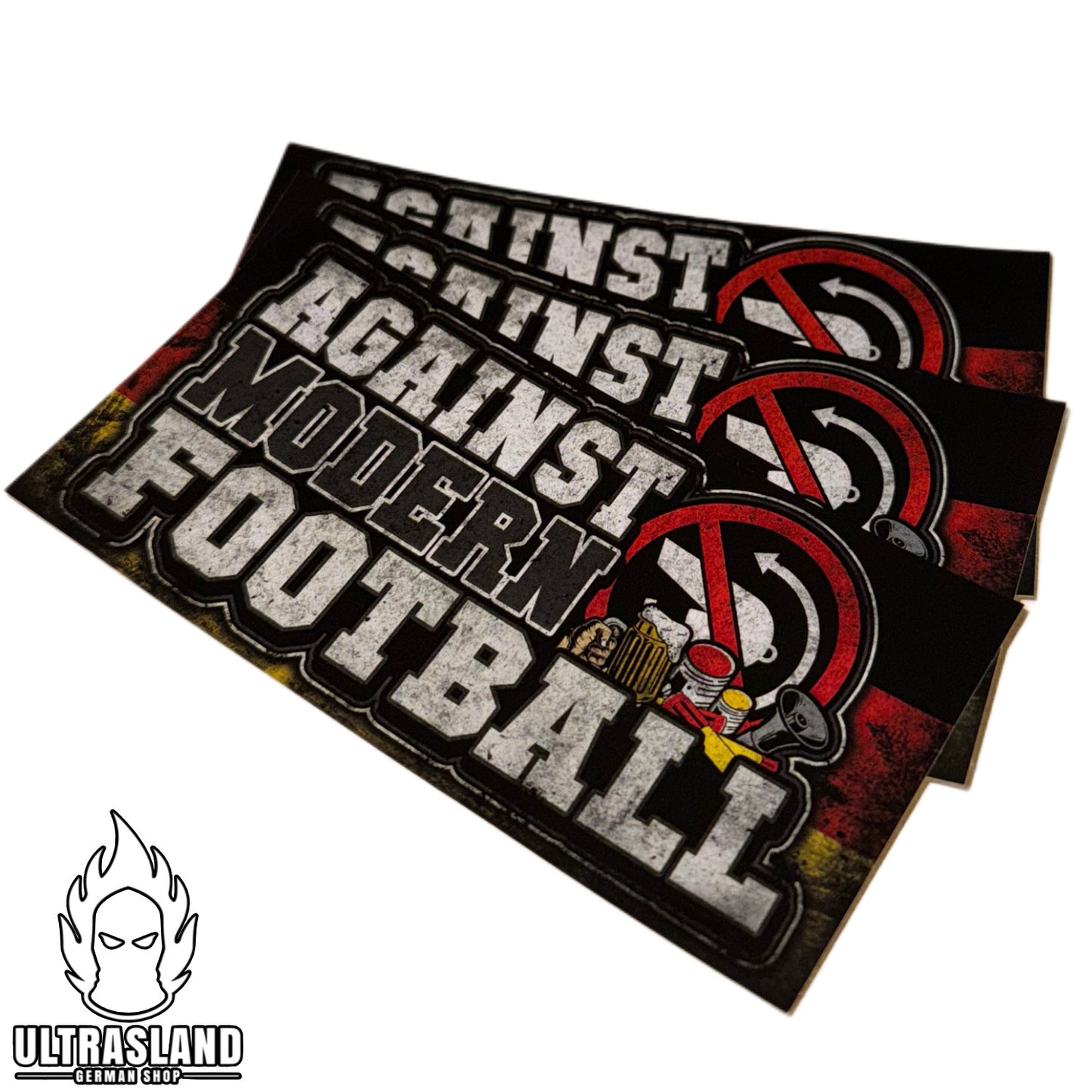 Against Modern Football Aufkleber