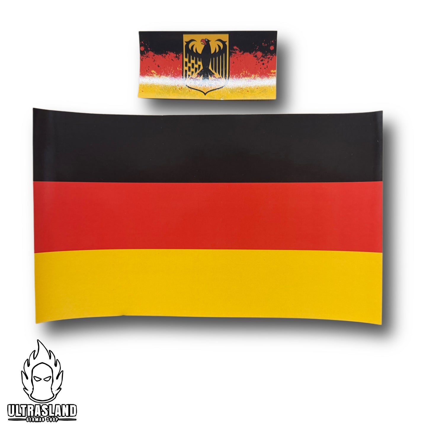 XL Deutschland Flagge Aufkleber 25 x 15 cm