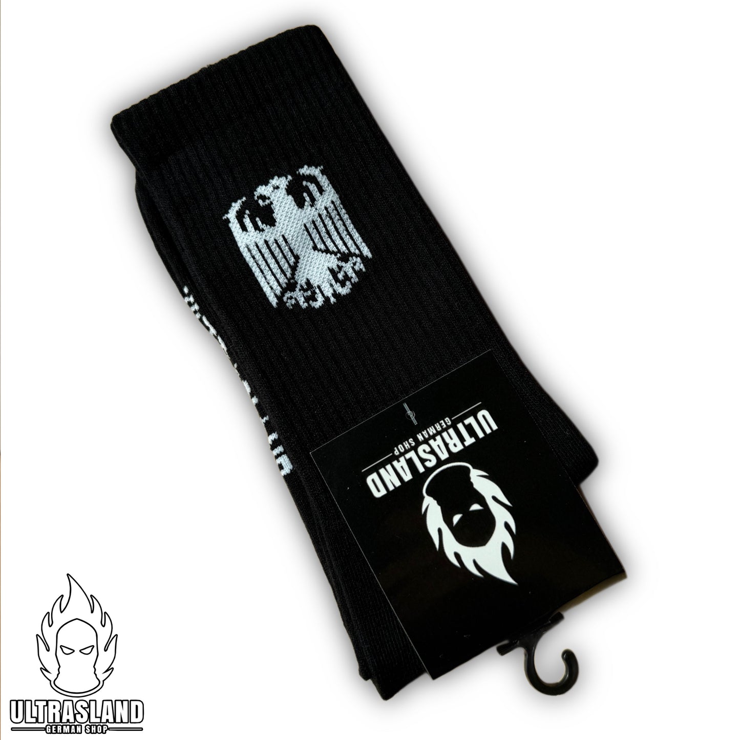 Deutschland Socken Schwarz mit Adler