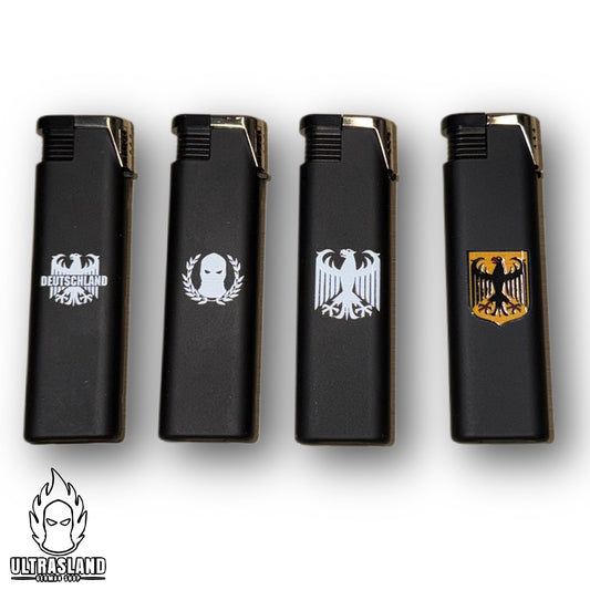 Deutschland Sturmfeuerzeuge Bundle – wiederauffüllbar & verstellbare Flamme