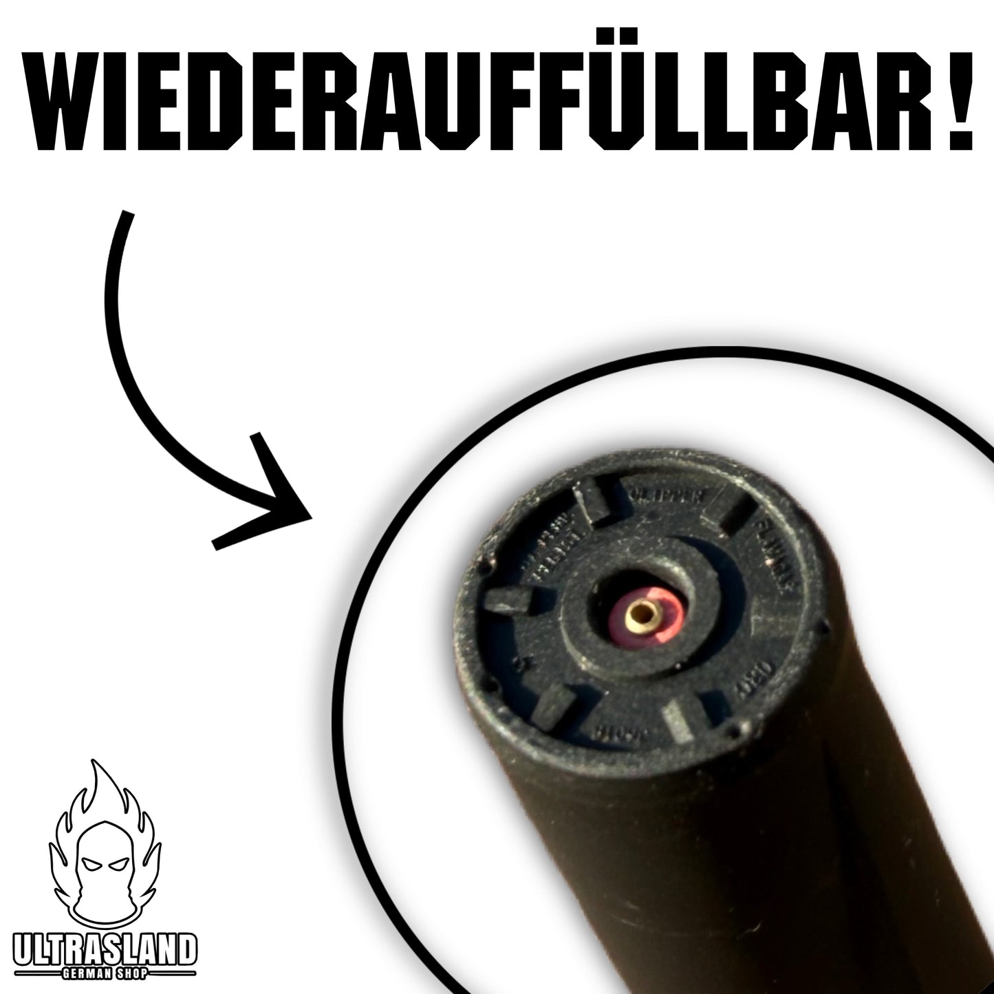 Feuerzeug Deutschland Adler Motiv Gelb - LIMITED EDITION