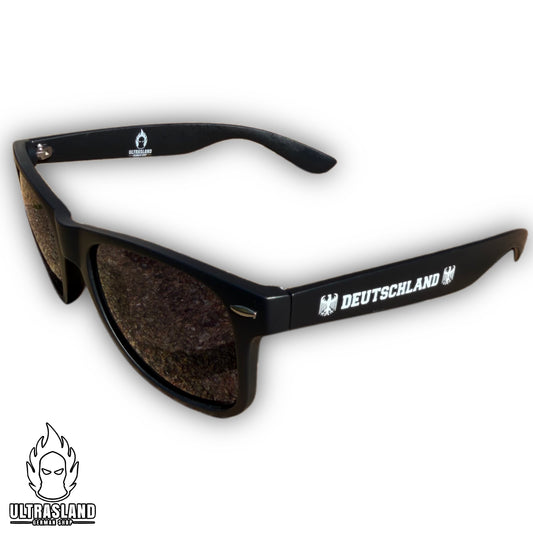 Deutschland Sonnenbrille Schwarz - UV400