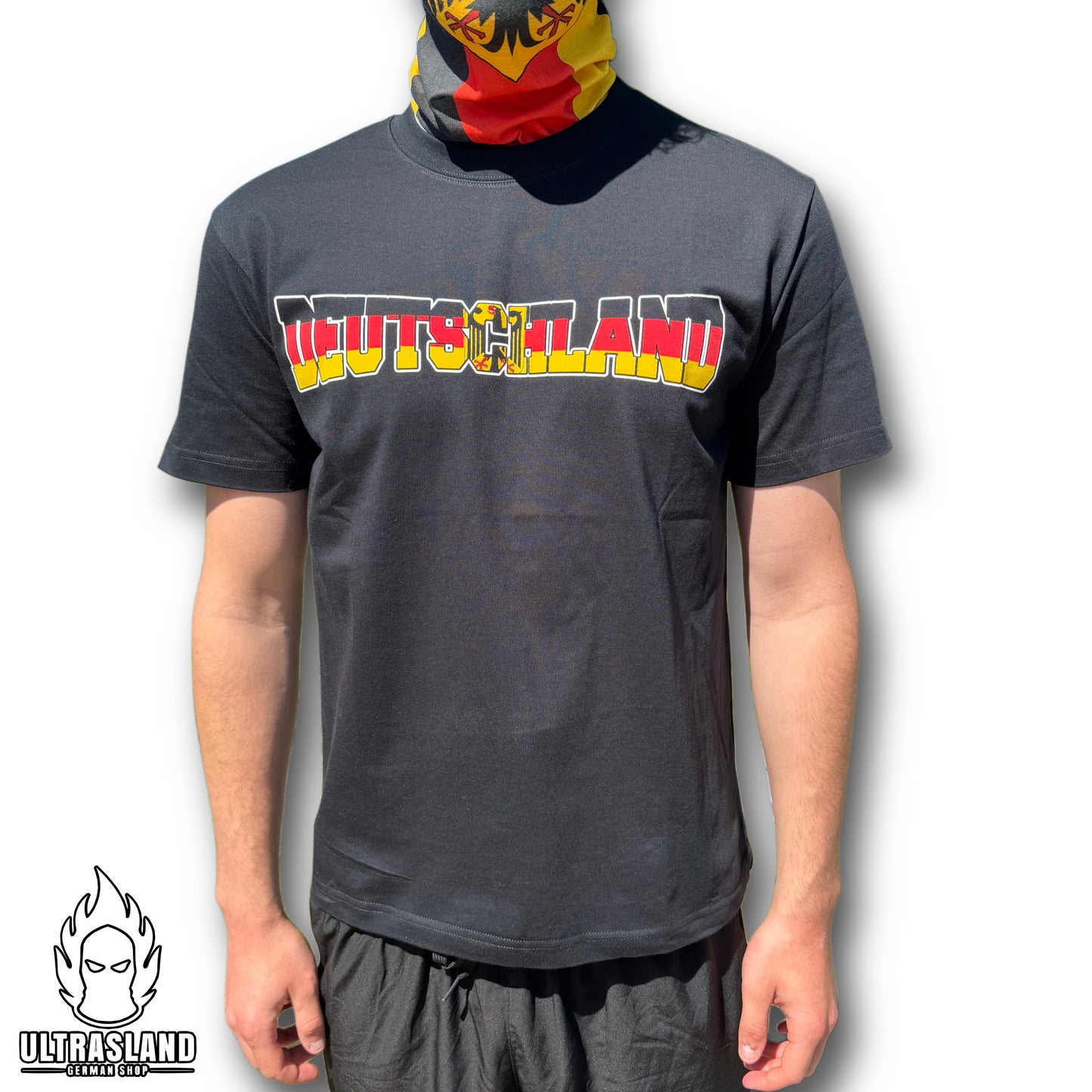 Deutschland T-Shirt Schwarz – Regular Fit