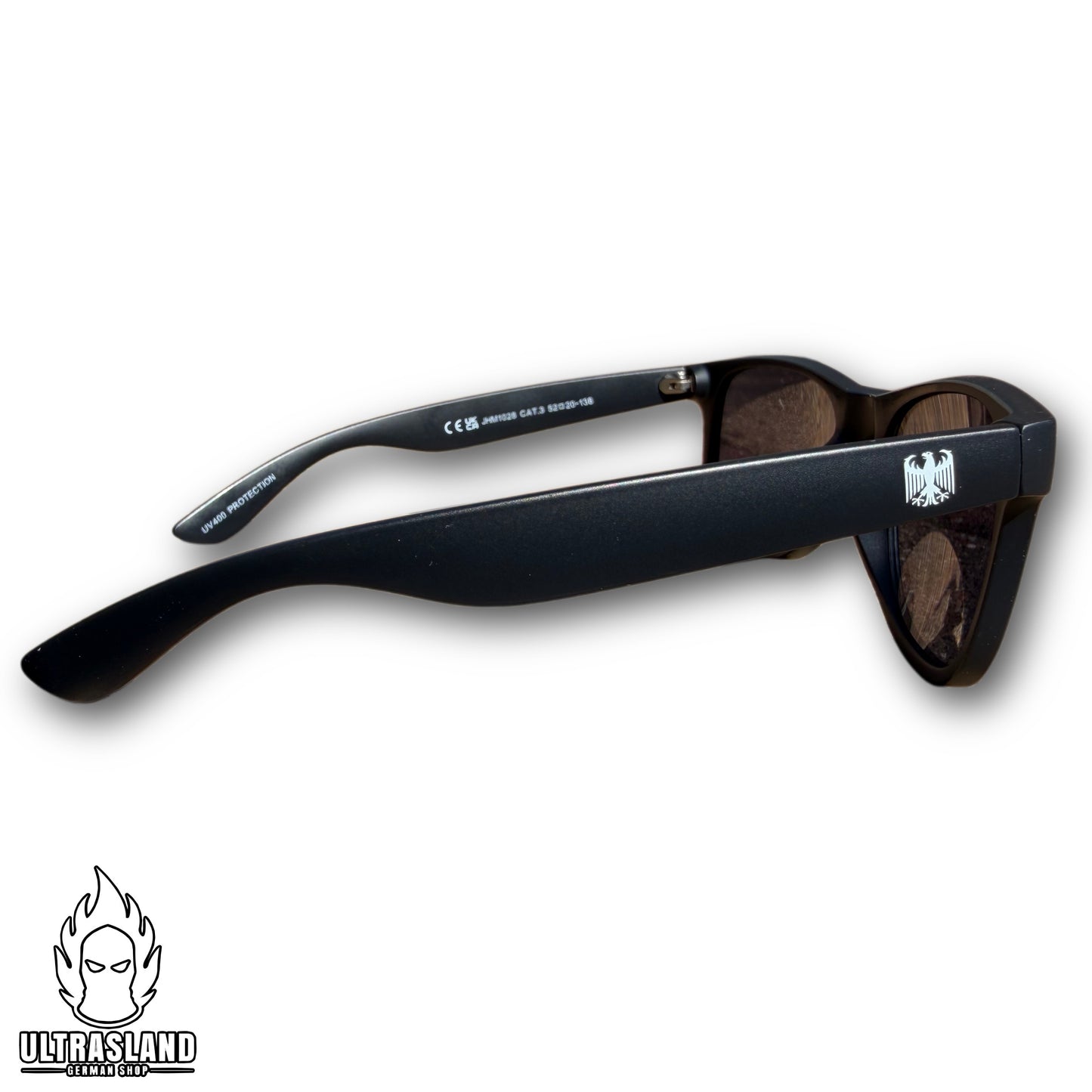 Deutschland Sonnenbrille Schwarz - UV400