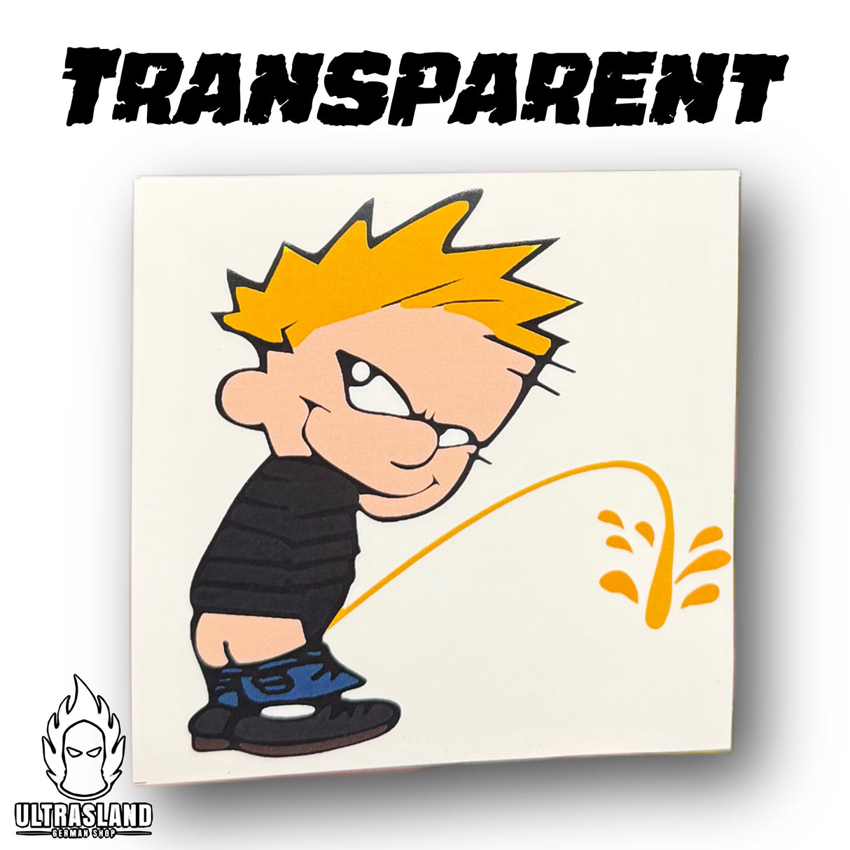 Transparent Aufkleber - Überkleben Sticker