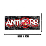 Anti RB Aufkleber – Against Modern Footballu