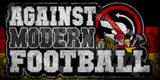 Against Modern Football Aufkleber