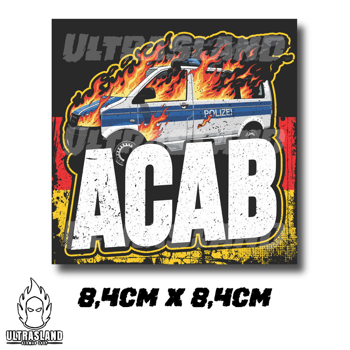 ACAB Aufkleber Anti Polizei Sticker