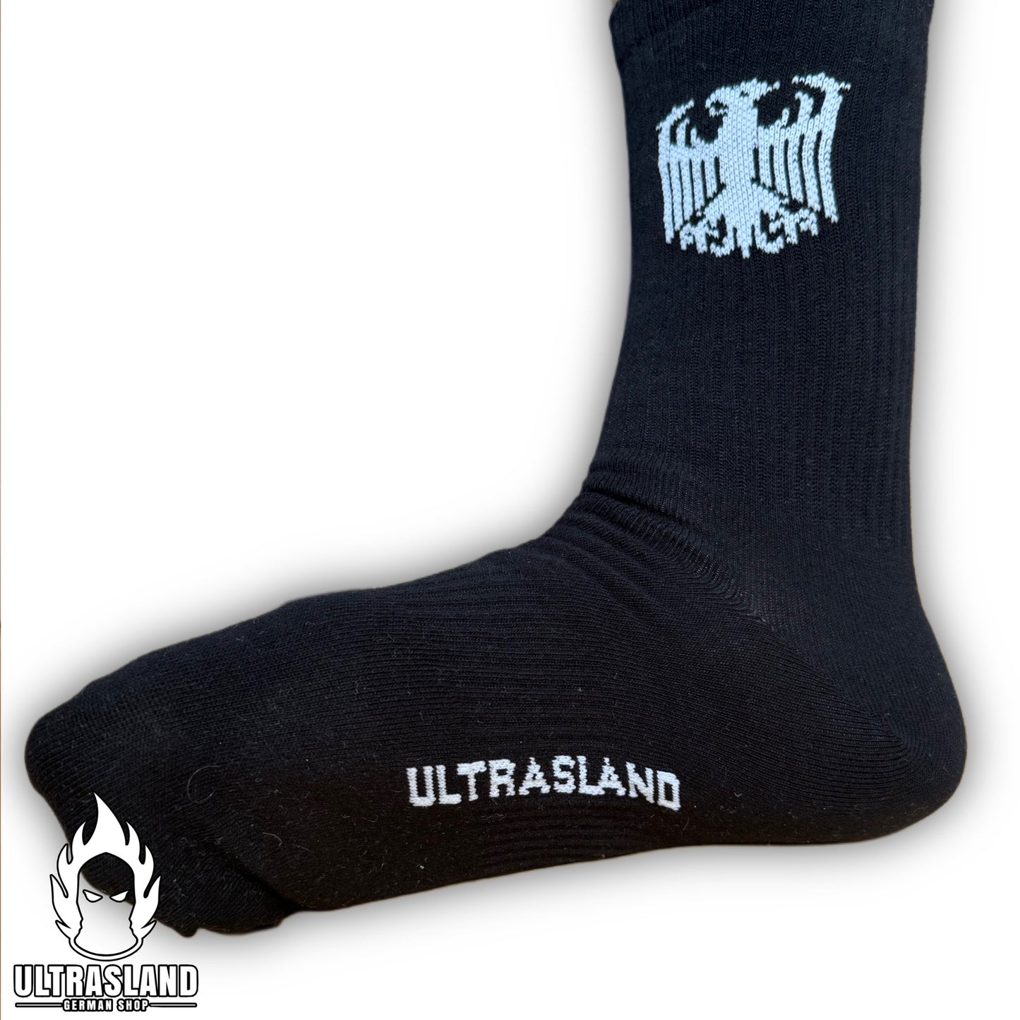 Deutschland Socken Schwarz mit Adler
