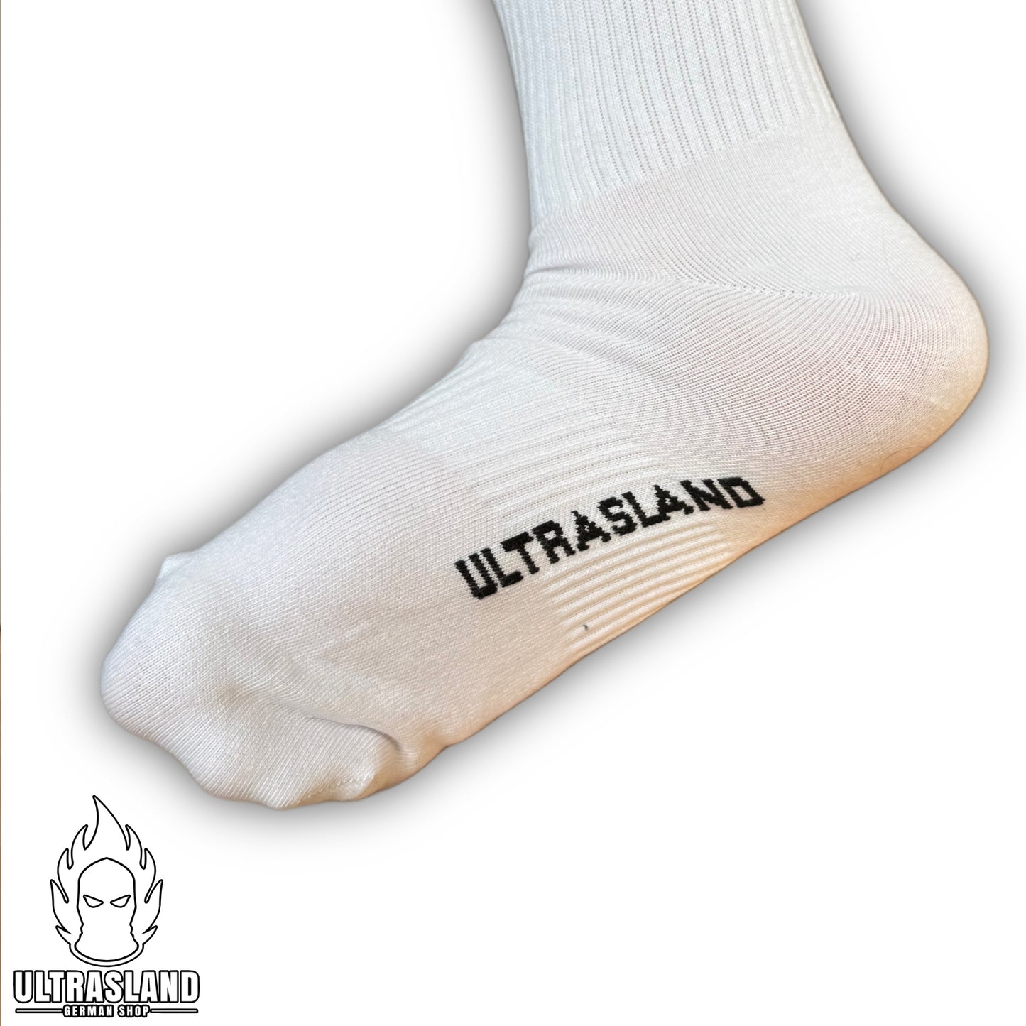 Deutschland Socken Weiß mit Adler Gelb
