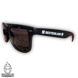 Deutschland Sonnenbrille Schwarz - UV400