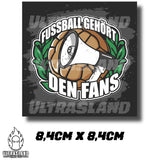 Fußball gehört den Fans Aufkleber Ultras Sticker