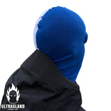 Blau Weiße Sturmhaube - Baumwolle