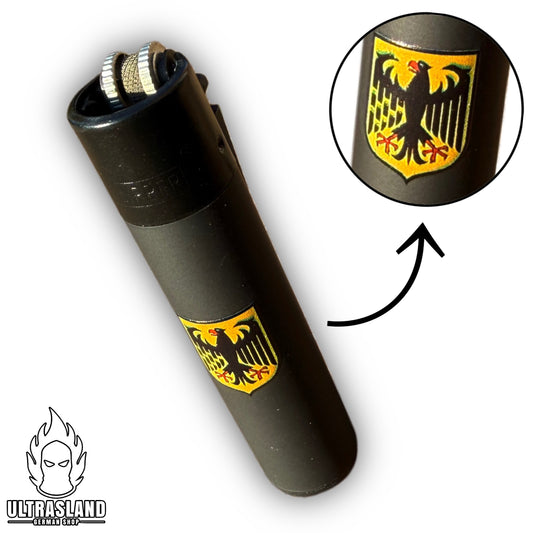 Feuerzeug Deutschland Adler Motiv Gelb - LIMITED EDITION