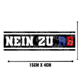 Nein zu RB Aufkleber – Klare Kante gegen Kommerz!