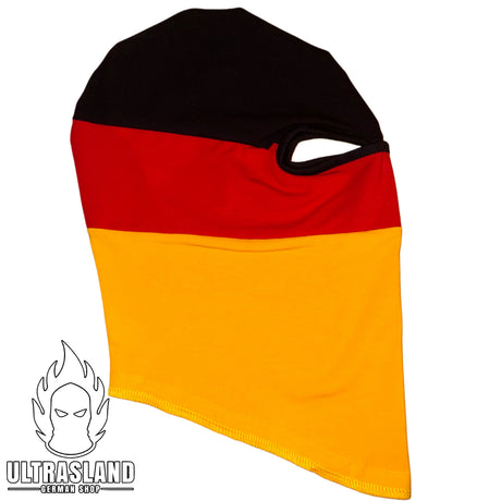 Deutschland Sturmhaube in Schwarz-Rot-Gold als Produktansicht