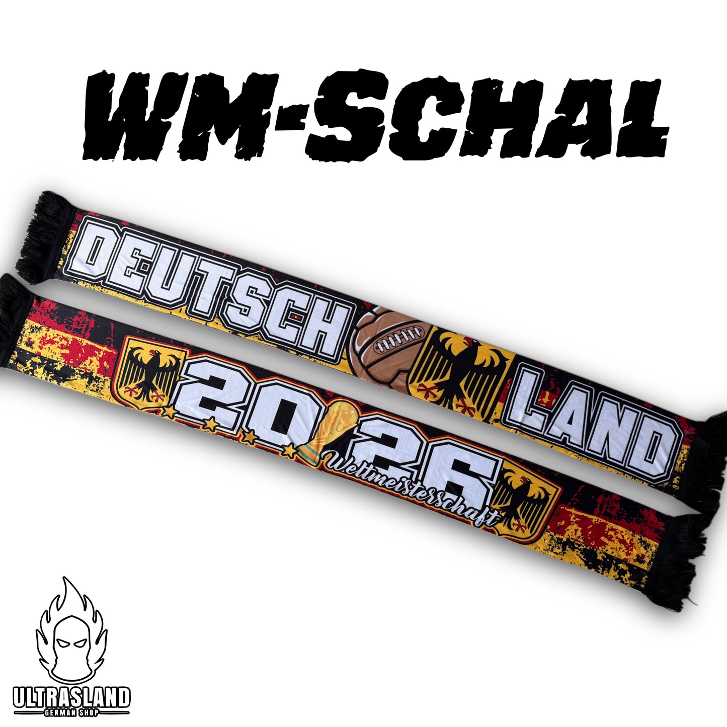 WM Deutschland Schal LIMITED EDITION - Seidenschal