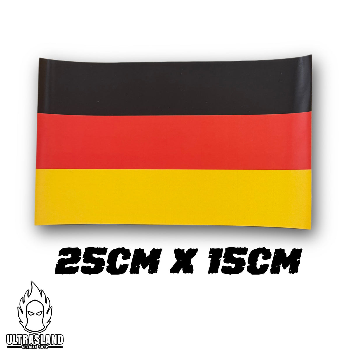 XL Deutschland Flagge Aufkleber 25 x 15 cm
