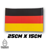 XL Deutschland Flagge Aufkleber 25 x 15 cm