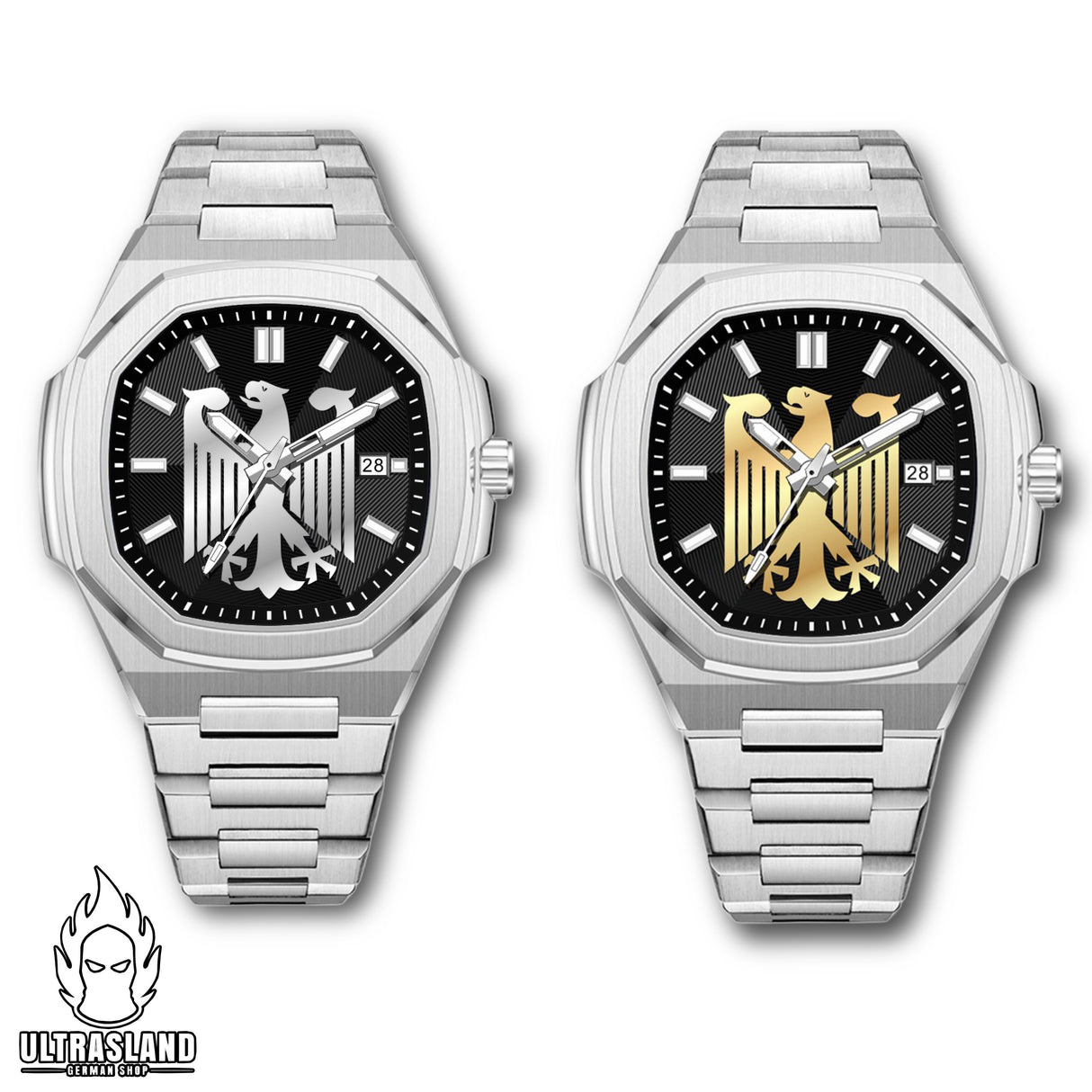 Deutschland Uhr Silber - Limited Edition