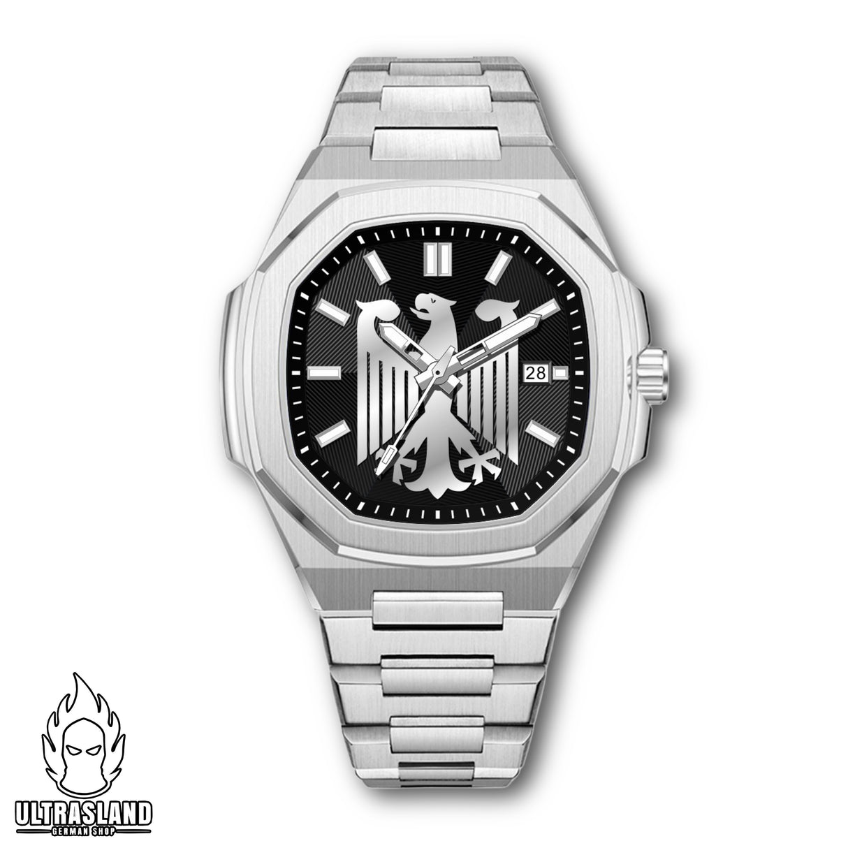 Deutschland Uhr Silber - Limited Edition