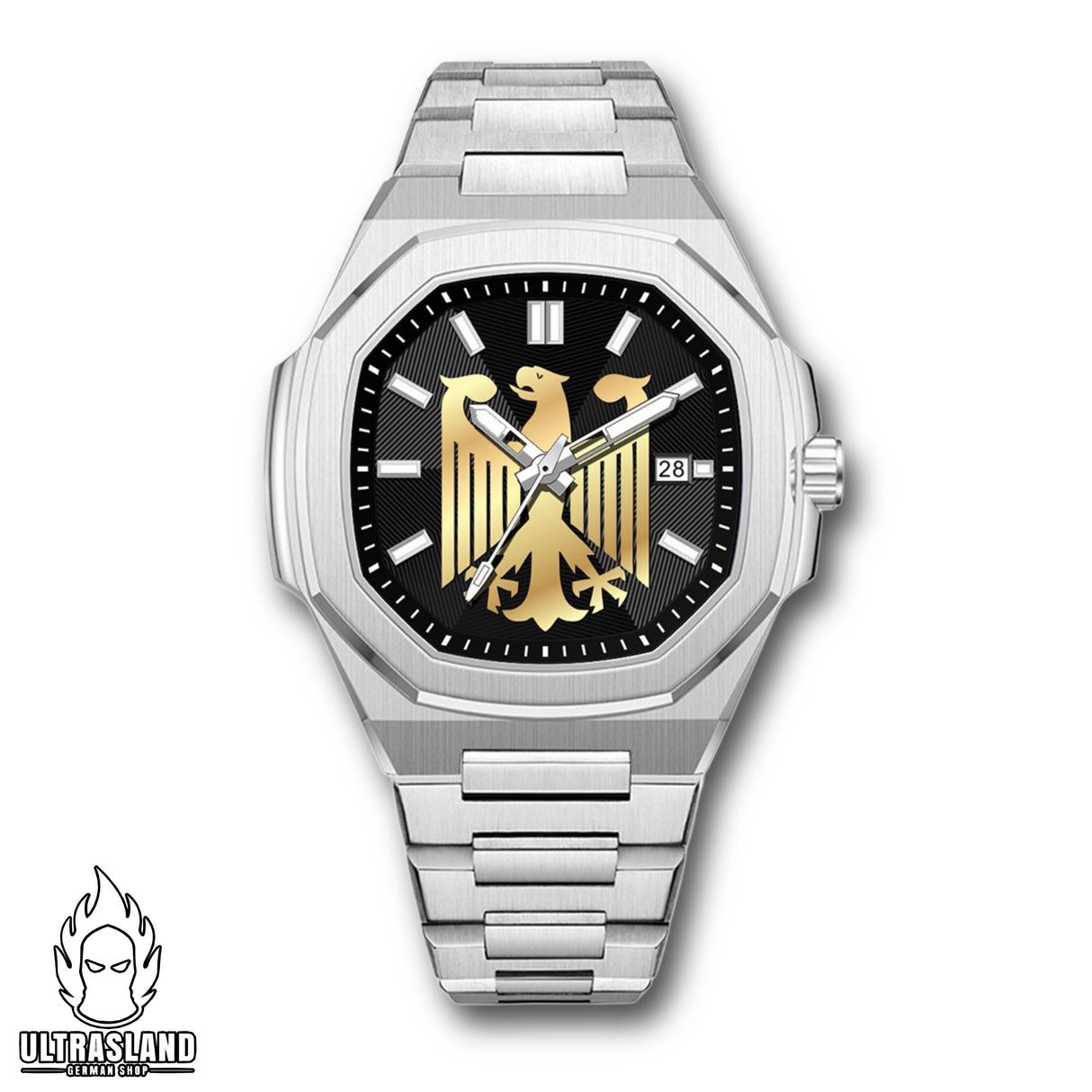 Deutschland Uhr Silber - Limited Edition