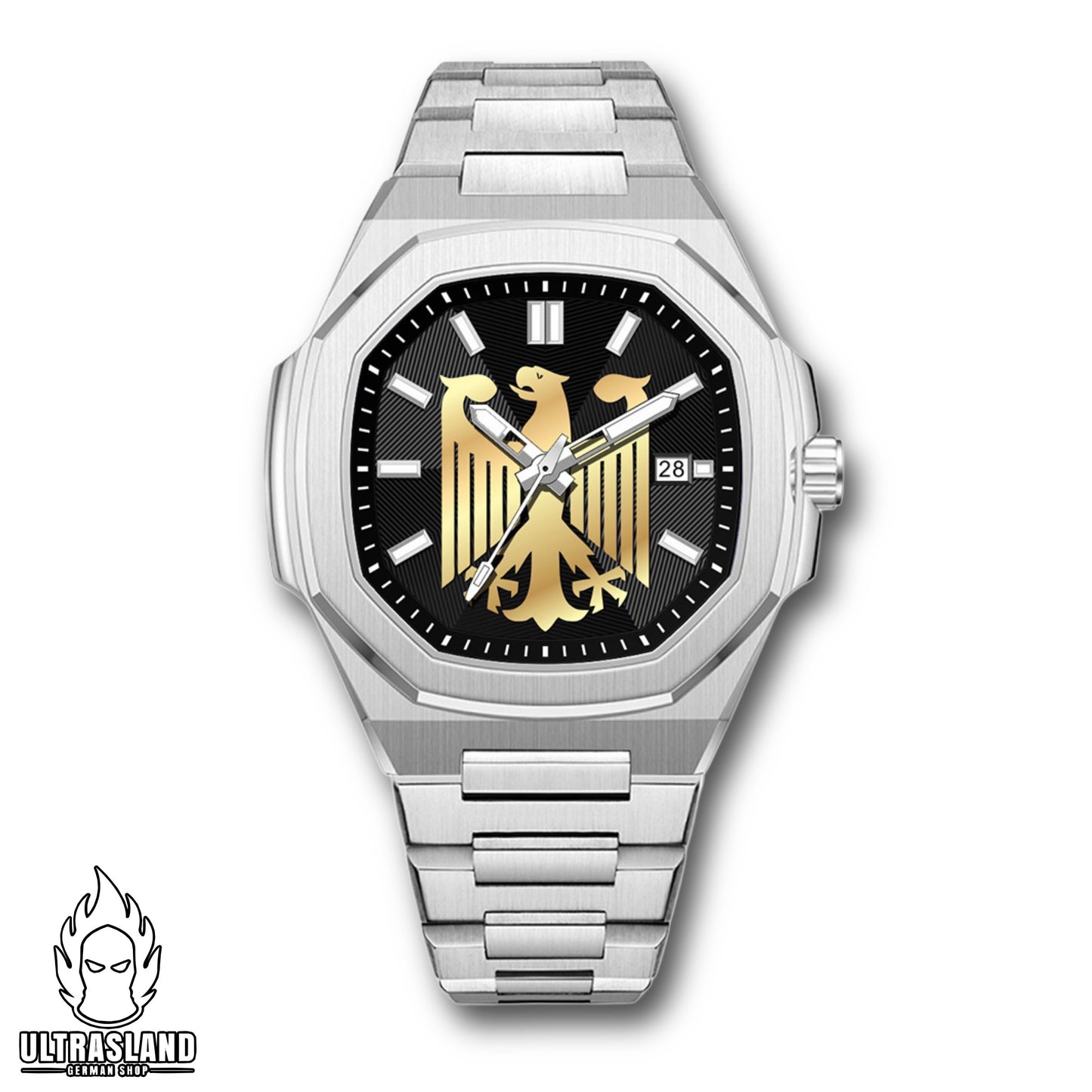 Deutschland Uhr Silber - Limited Edition