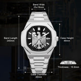 Deutschland Uhr Silber - Limited Edition