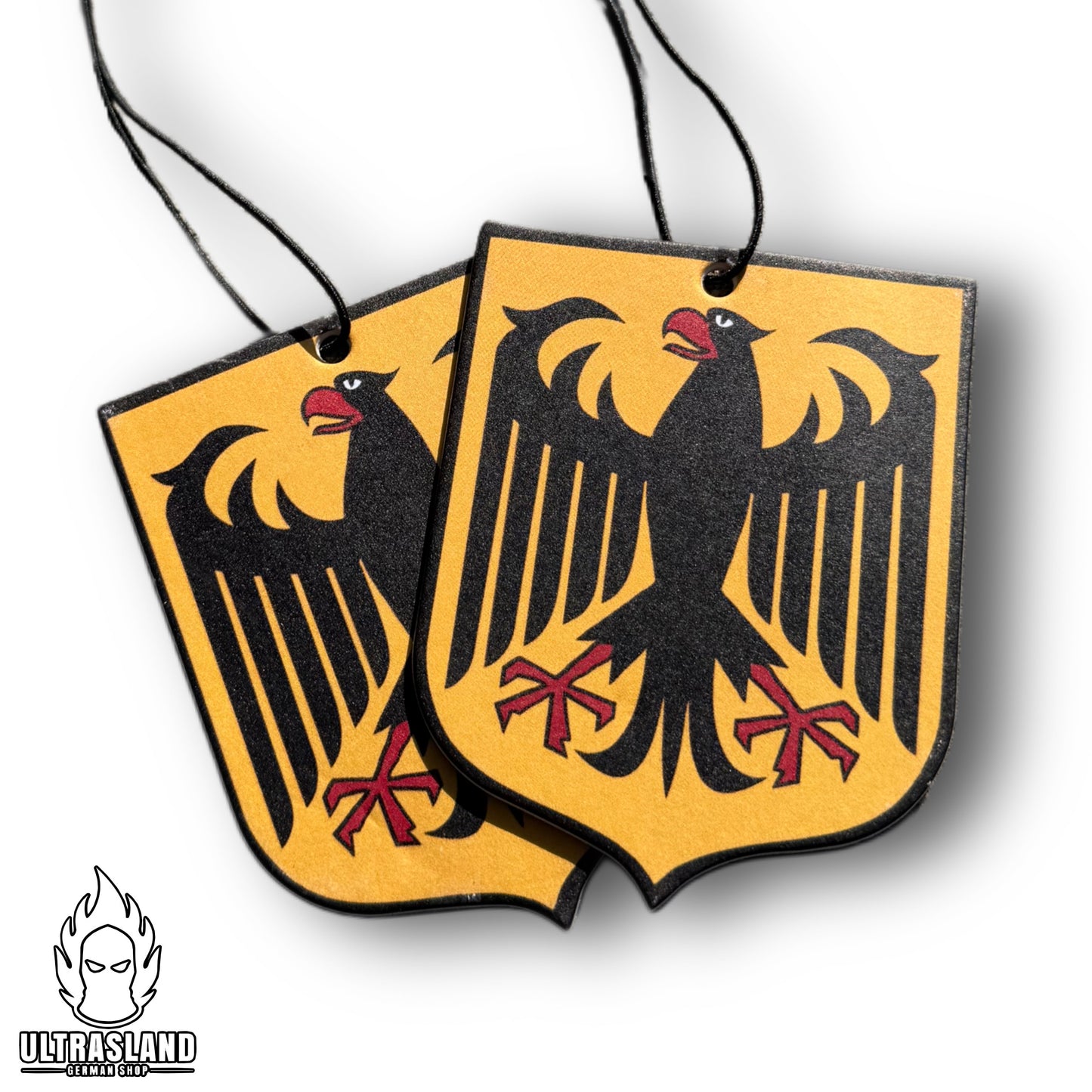 Deutschland Duftbaum Auto Black Ice Duft - Adler Motiv