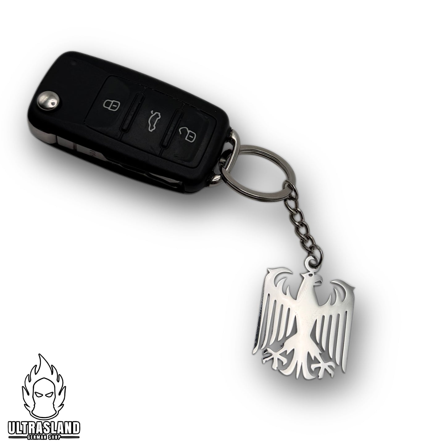 Deutschland Adler Schlüsselanhänger Edelstahl